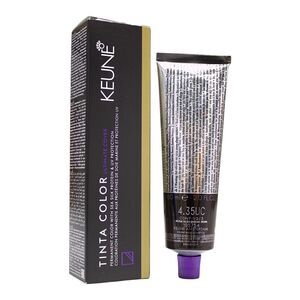 Keune Tinta Color 4.35UC Permanent Color Medium Golden Mahogany Brown 2 Oz